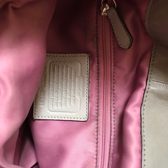 Coach Grey Hobo Tote - Picture 7 of 7